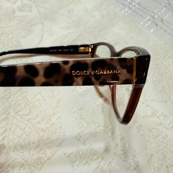 Dolce & Gabbana Dark Brown Women's Glasses - Picture 2 of 8